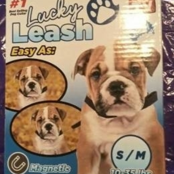 Lucky Leash Retractable Dog Leash Collar S/M - Picture 7 of 11